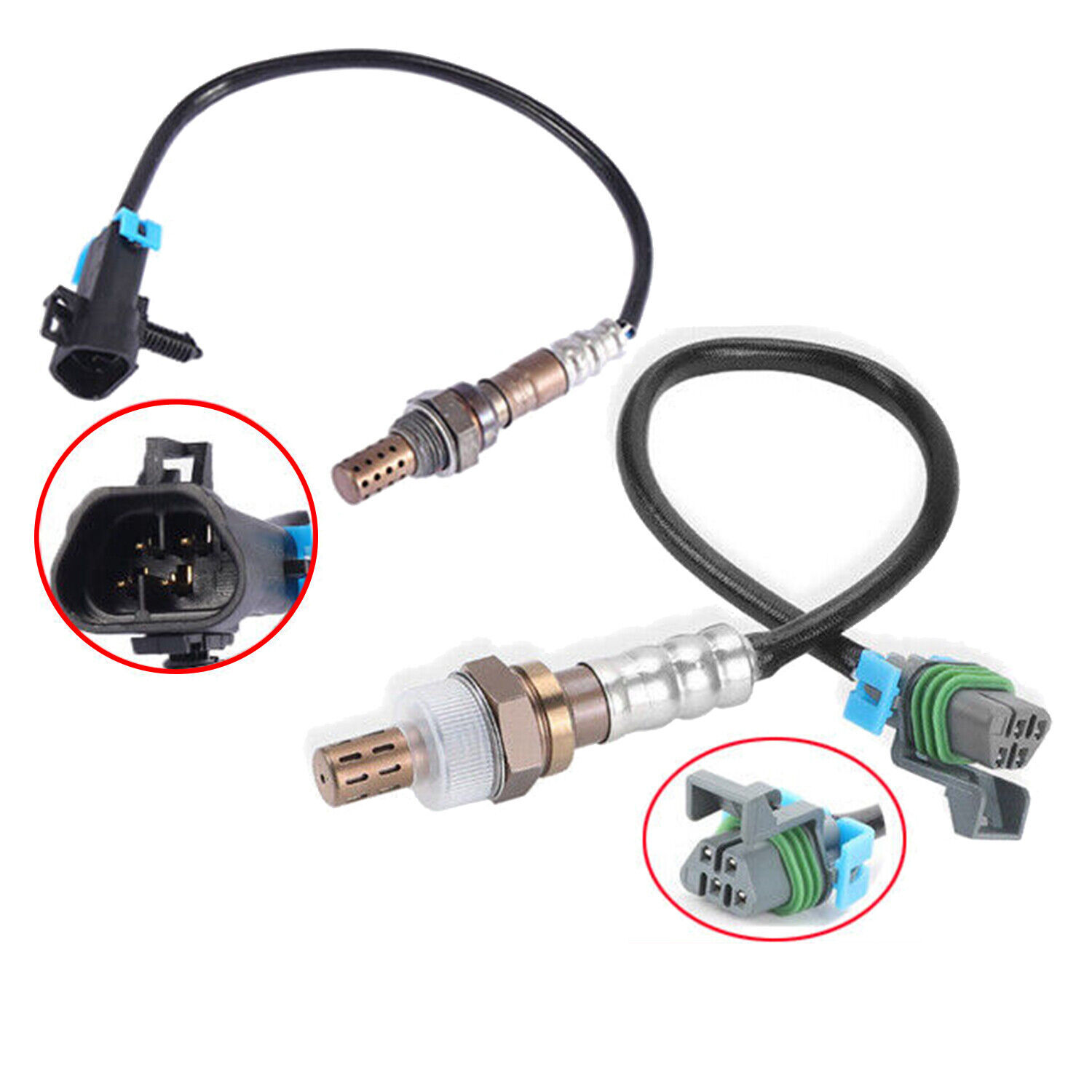 2pcs Oxygen O2 Sensor Up+Downstream For 2015 2016 2017 Chevrolet EQUINOX 2.4L L4