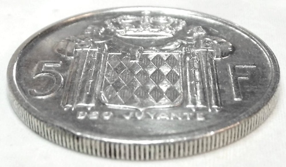 MONACO (Ranieri III) 5 Francs 1960