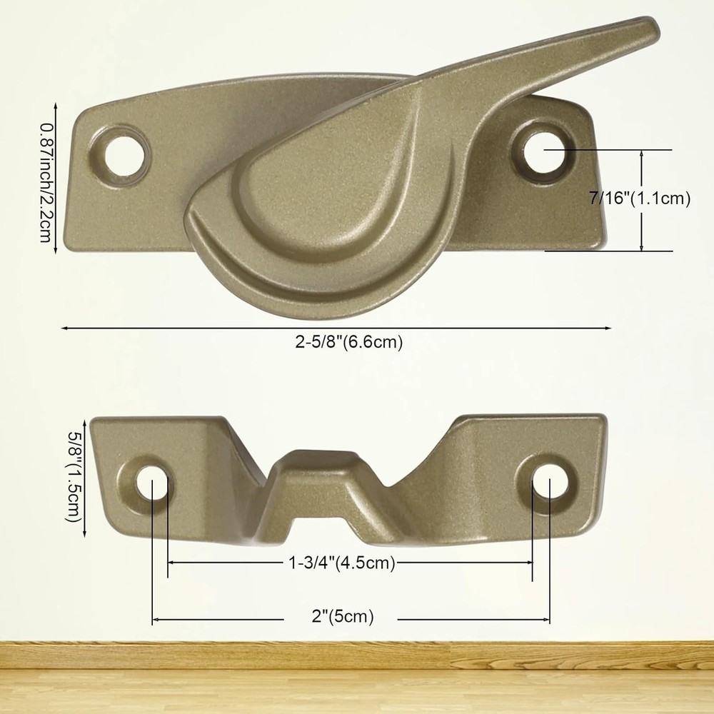 Andersen Window Lock Replacement - Metal for 200 & 400 Series - Easy Install