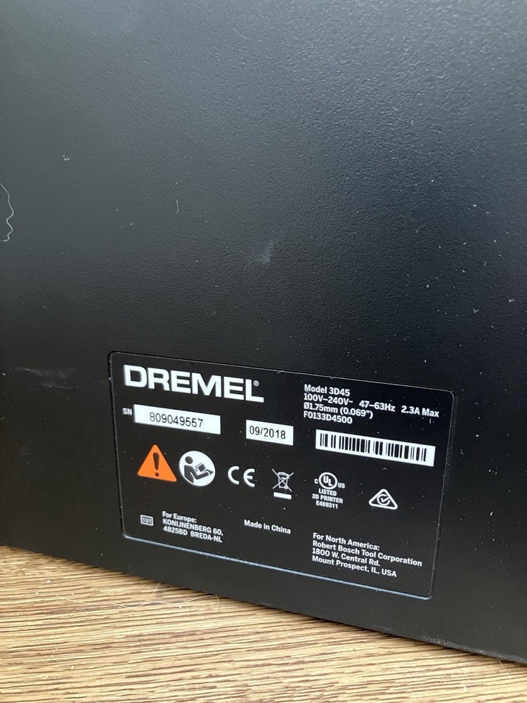 Dremel DigiLab 3D45 – Fully Tested & Functional