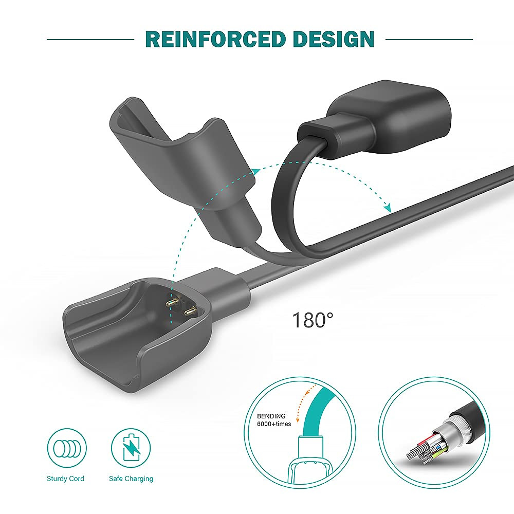 [2-Pack Charger Compatible with Bond Touch Bracelet - USB Charging Cable