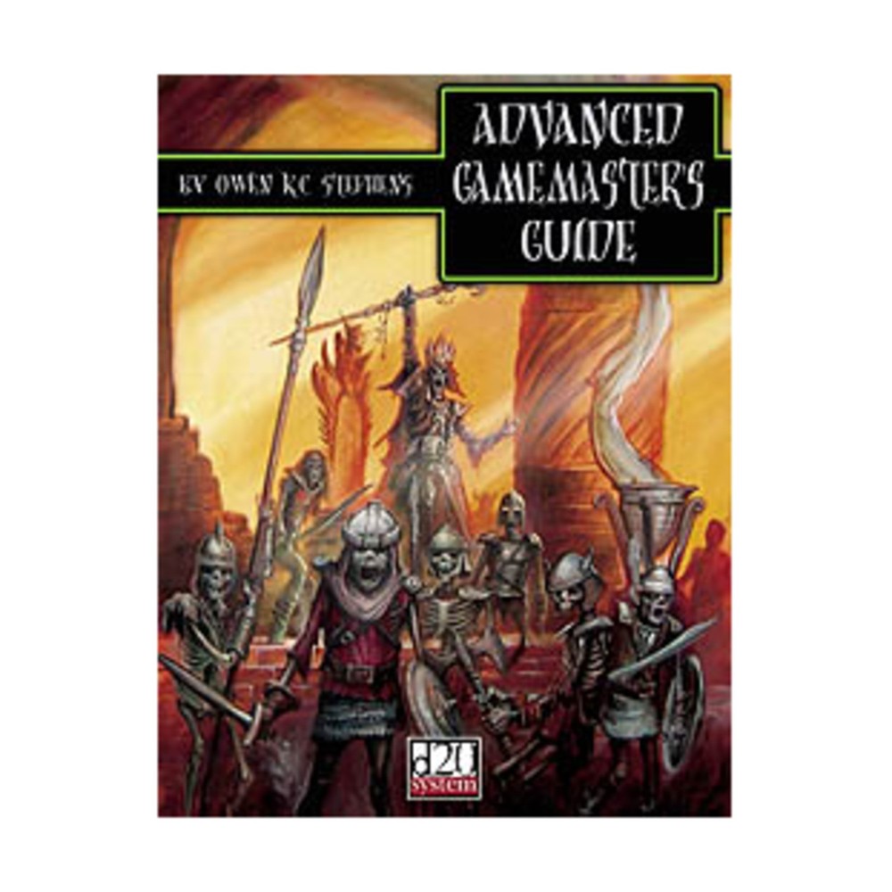 Green Ronin d20 RPG Advanced Gamemaster's Guide VG+/NM