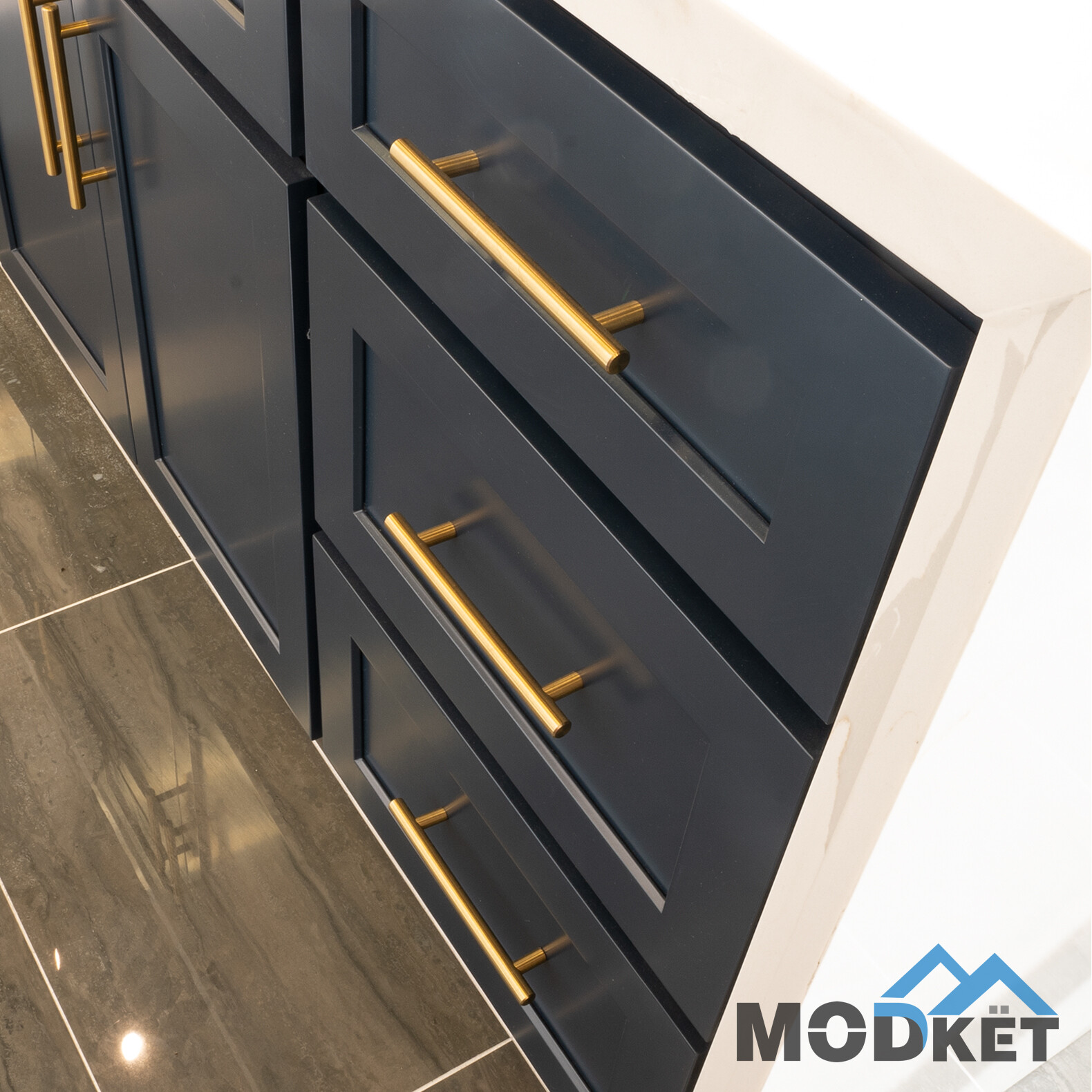 Gold Brushed Satin Brass Stainless Steel Bar Pulls Kitchen Cabinet Handles Knobs