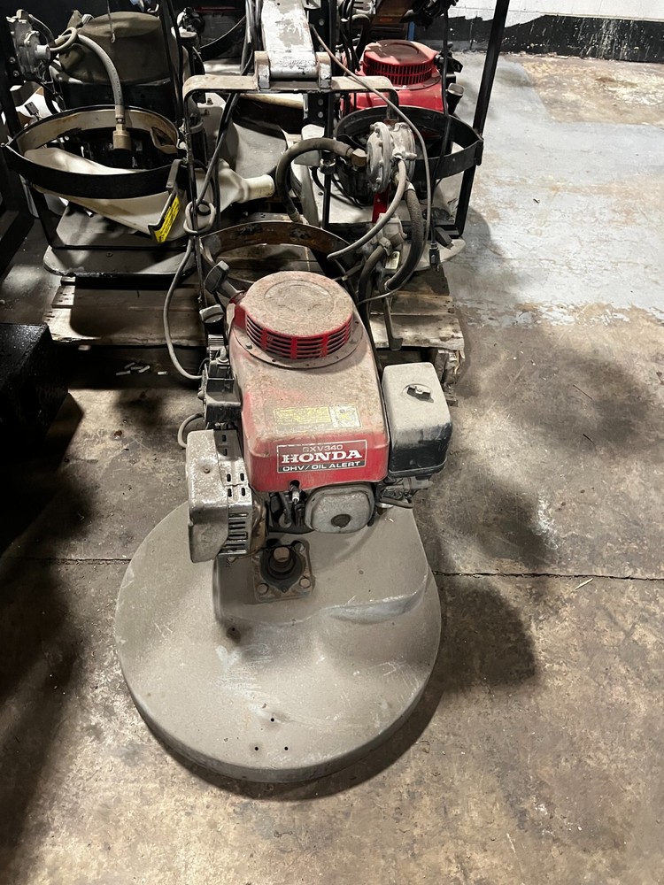 Floor buffer machine with  Honda GXV340 OHV used