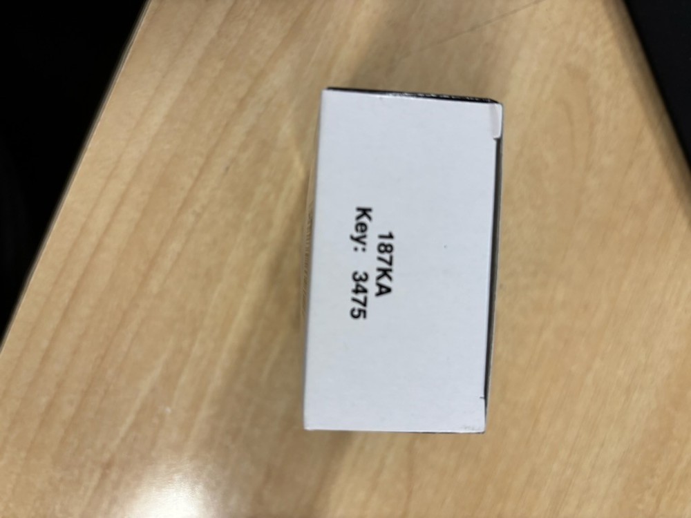 Master Lock model 187 titanium padlock - New