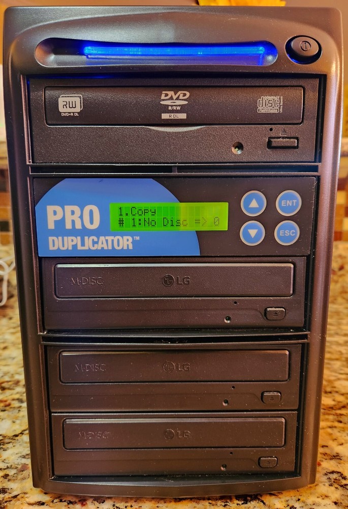ProDuplicator 1 - 3 CD/DVD Burner Duplicator
