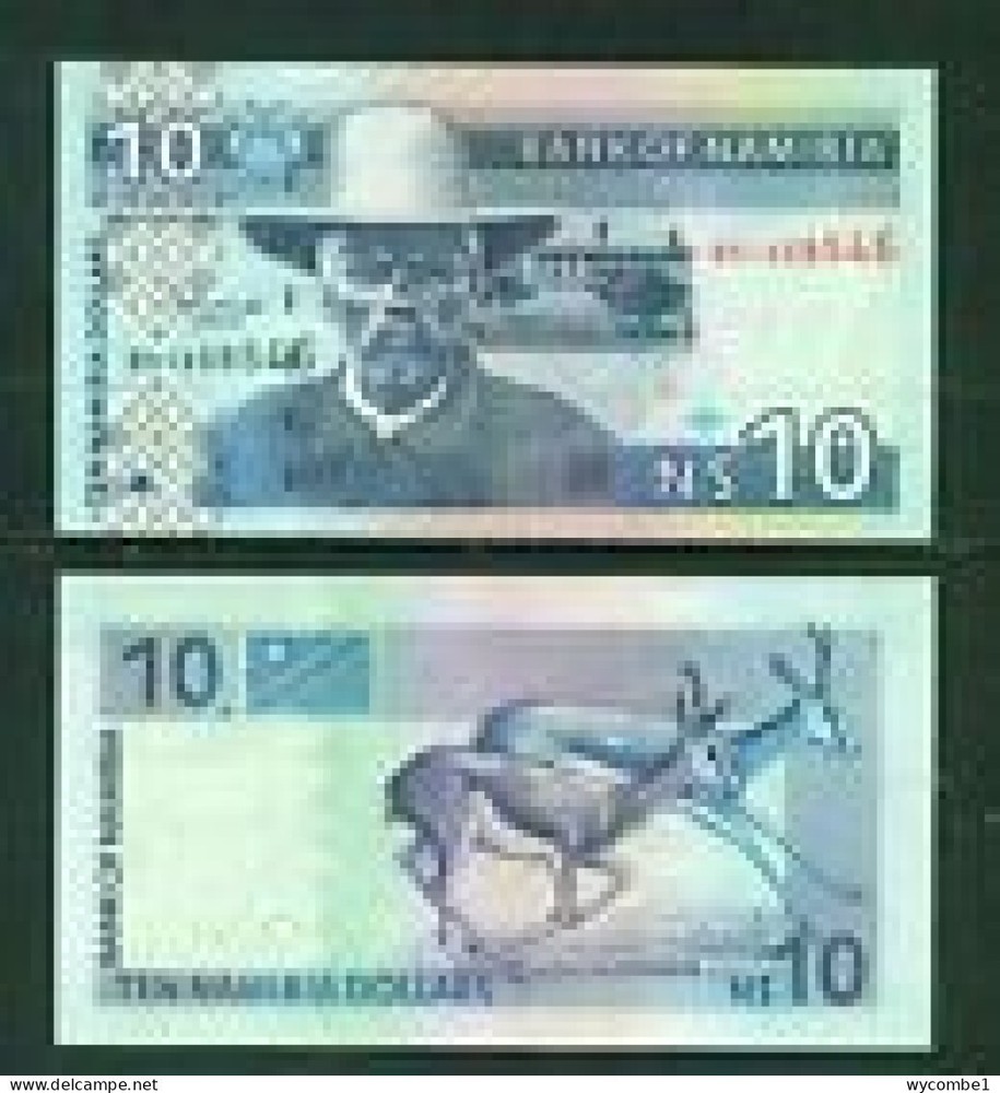 NAMIBIA - 2001 10 Dollars UNC