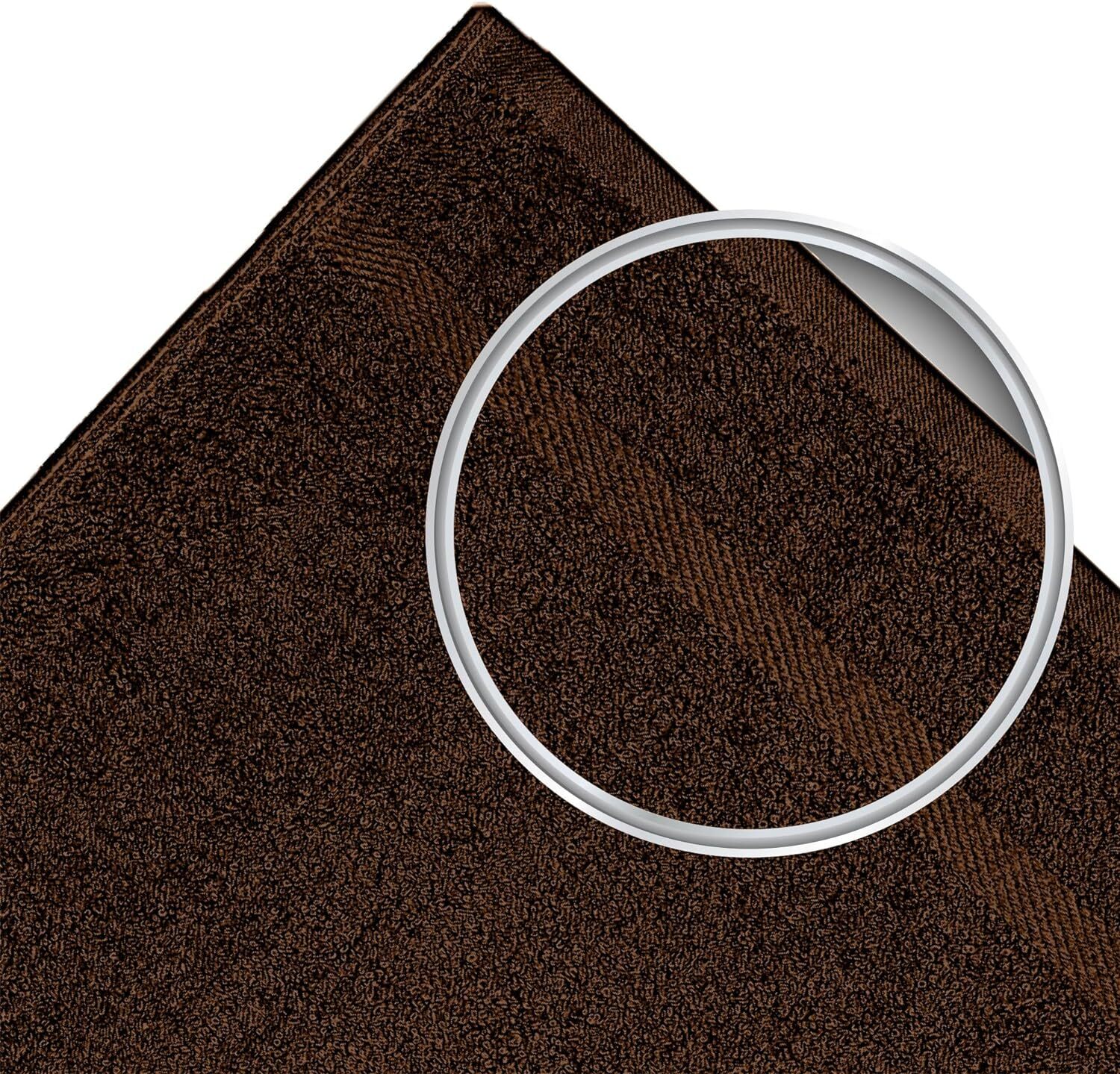 BROWN SALON TOWEL 16 x 27 INCHES LARGE GYM SPA HAND TOWELS 100% COTTON