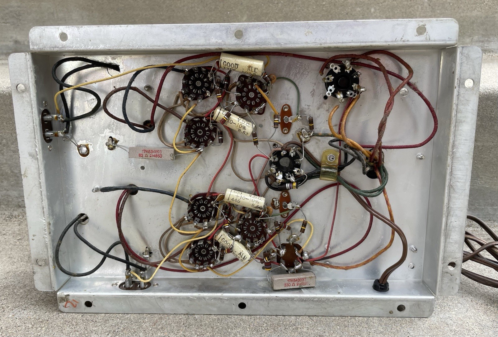 Beautiful 1959 Motorola HS-696C Stereo Tube Power Amp 12AX7 EL84 5U4