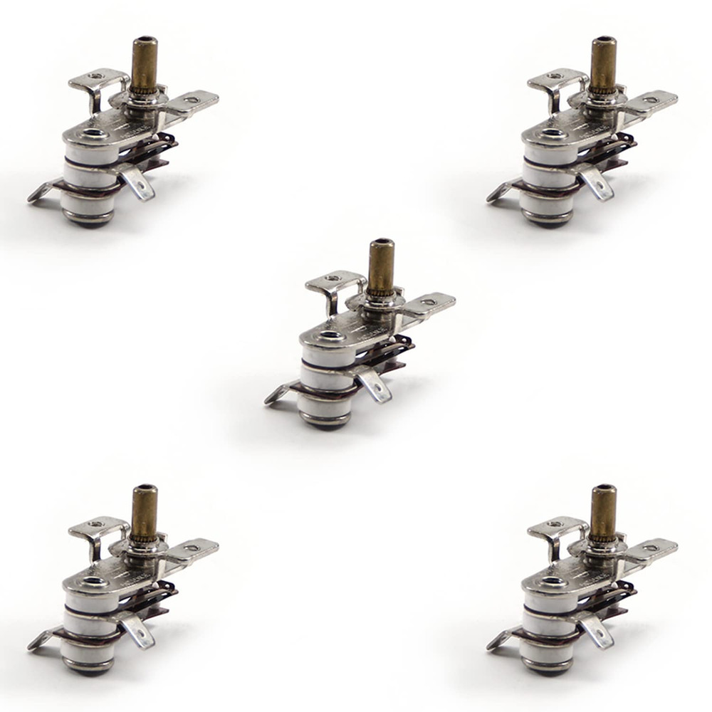 5Pcs Thermostat Adjustable Electric Heater Heating Temperature Controller 250V 1