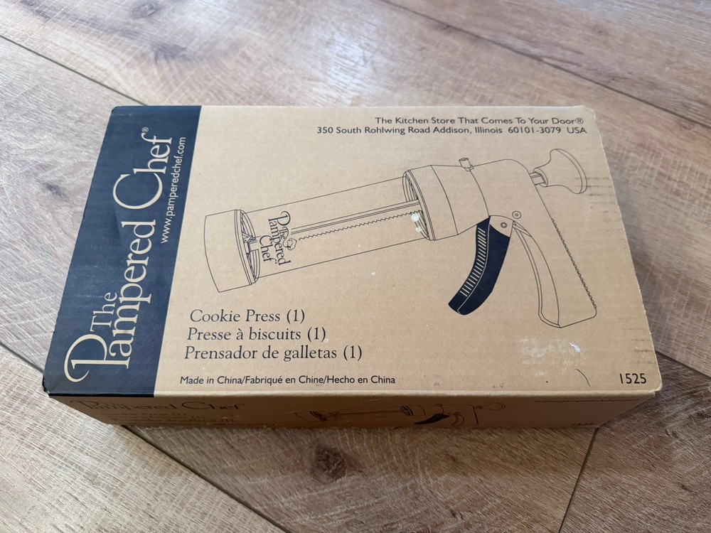Pampered Chef Cookie Press Model 1525