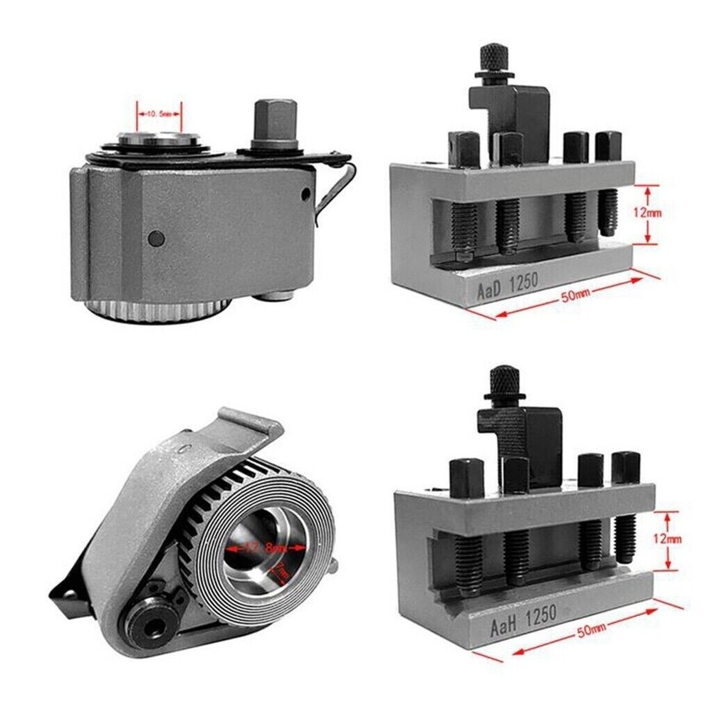 Aa Size Quick Change Tool Post Holder for Mini Lathe Multifix Lathe Tool Post