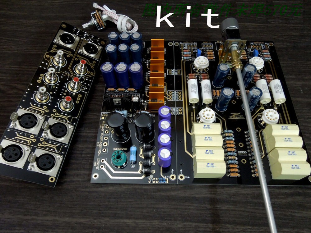 12AU7 ECC88 Tube Preamplifier Reference ARC Circuit by ZHI / Transformer /Case