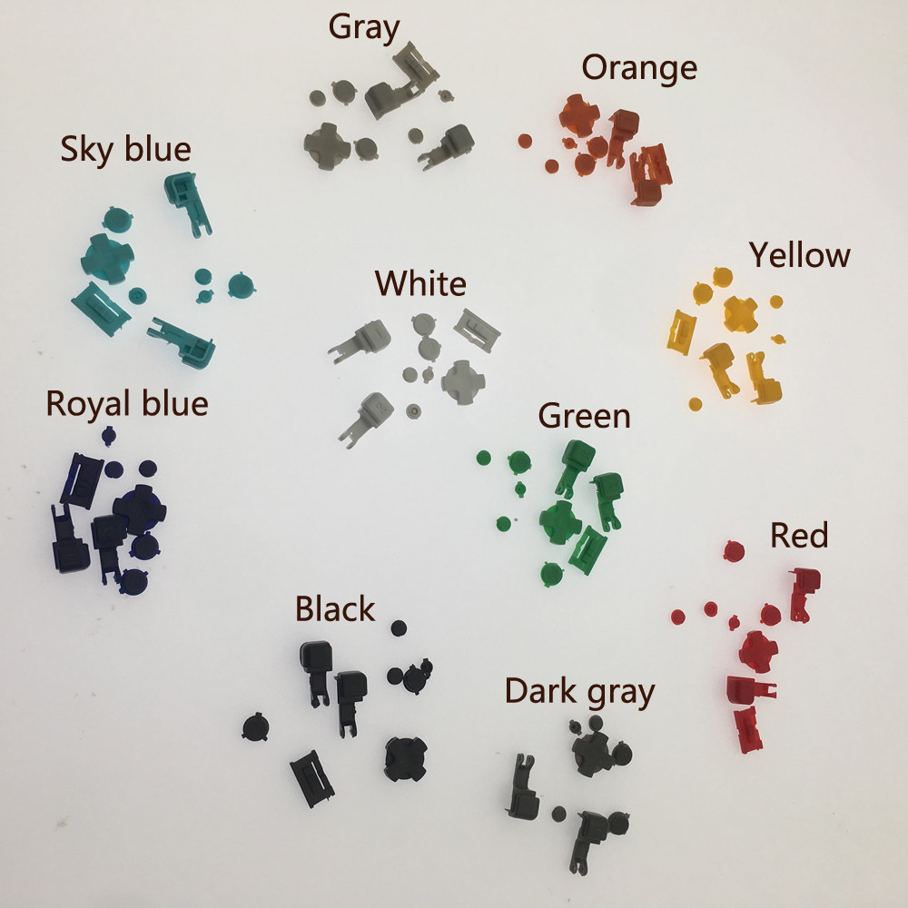 Gray Graphite Shell Case for GBA SP Gameboy Advance SP--Colors Buttons Optional