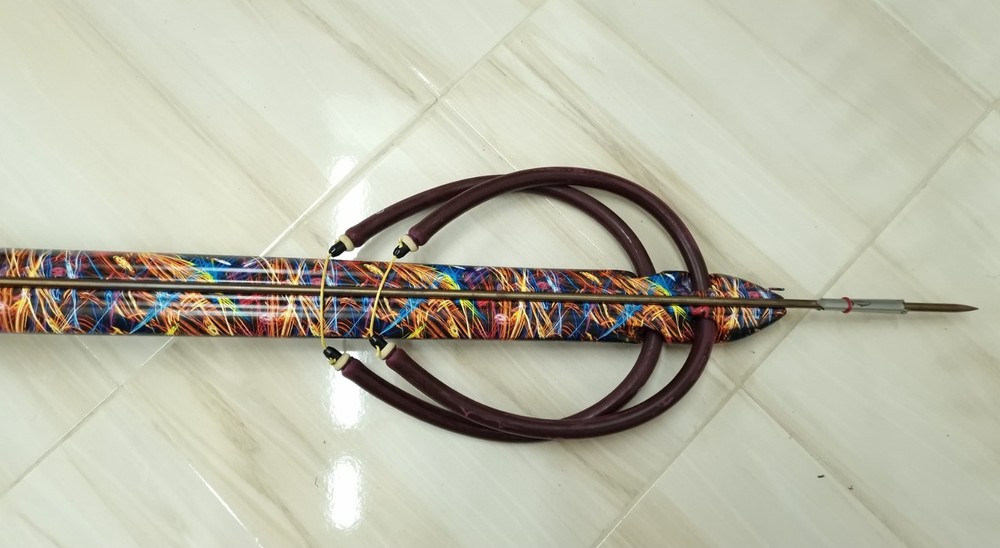 Wood Speargun Openhead 105 hydropaint