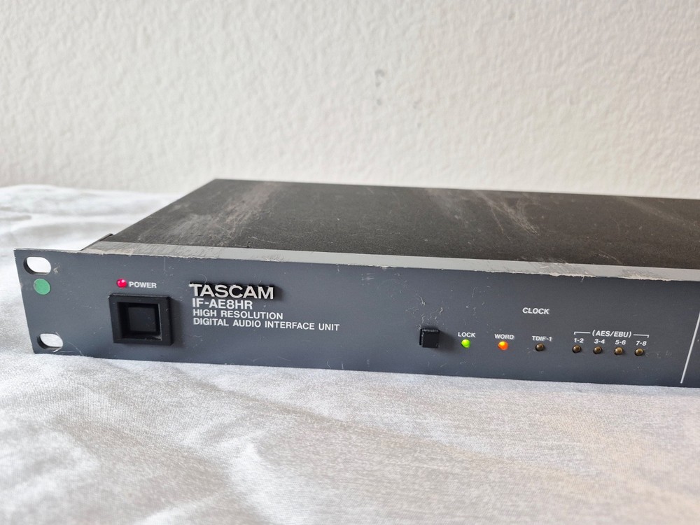 Tascam IF-AE8 HR High Resolution 24bit 96KHz Digital Audio Interface Unit