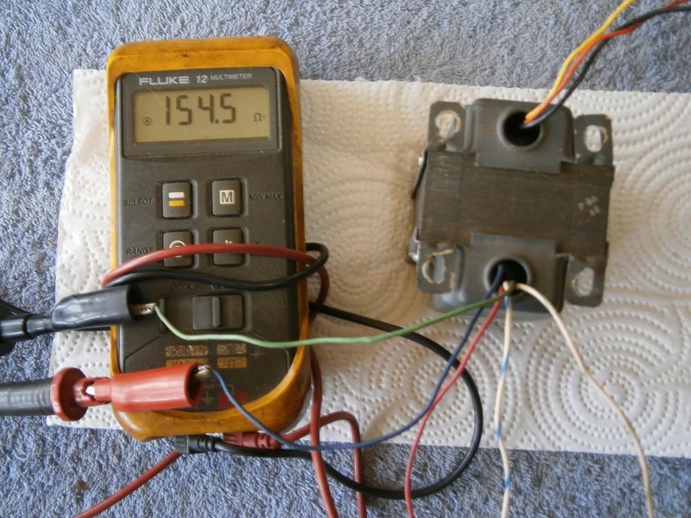 DYNACO Z 237 AUDIO OUTPUT TRANSFORMER, 8k push pull Ultra Linear SHOWN TESTING