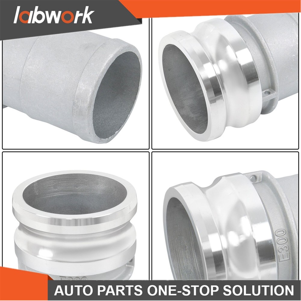 Labwork Type E 3 Inch Aluminum Camlock Fitting Pair Heavy Duty Rust Resistant