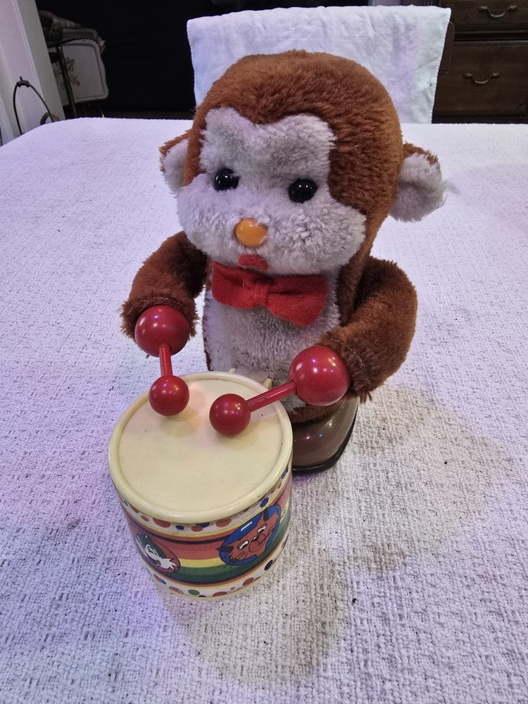 1980's Rhythmic Clapping Monkey & Drum Tested Works