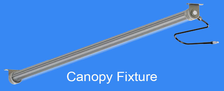 Horizontal Refrigerated Case 4' LED Canopy Lighting Kit