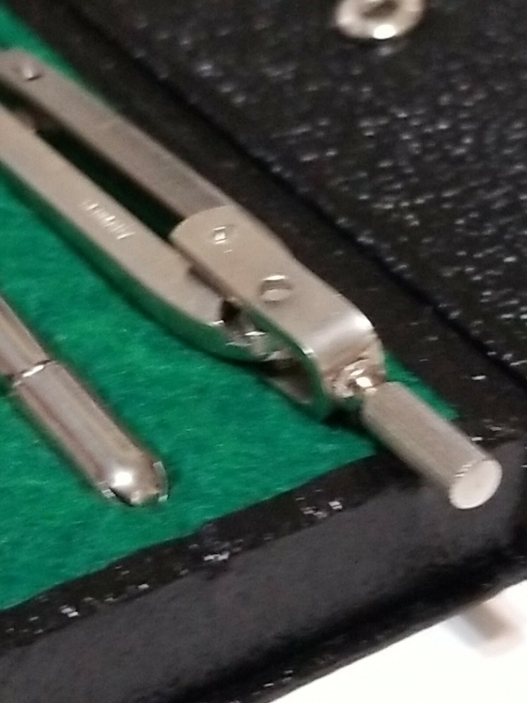 NOS Vintage Precision Supreme Drawing Instruments D64 Drafting Navigation Set