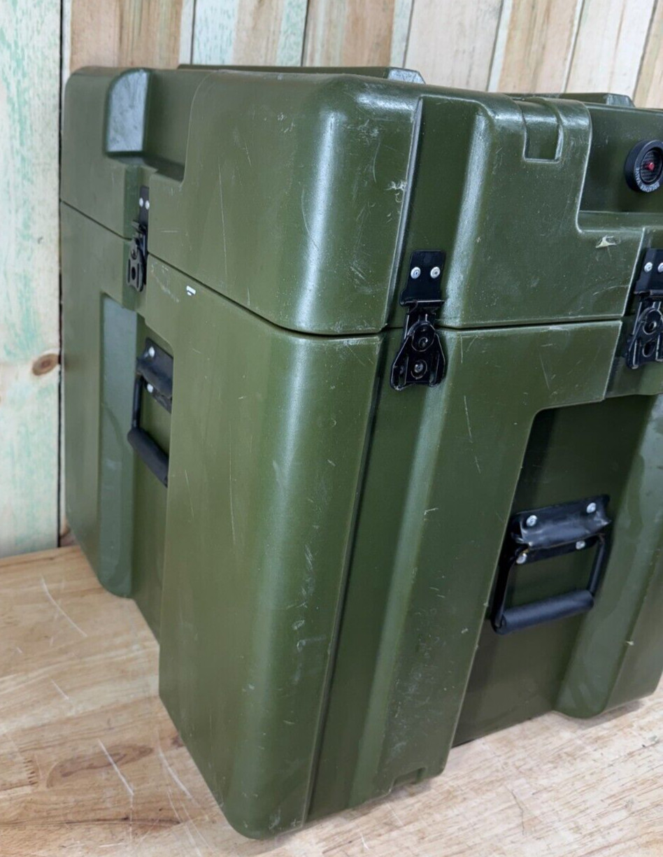PSI Footlocker Green Case 32"X20.5"X21.5" Military (Hardigg) Waterproof