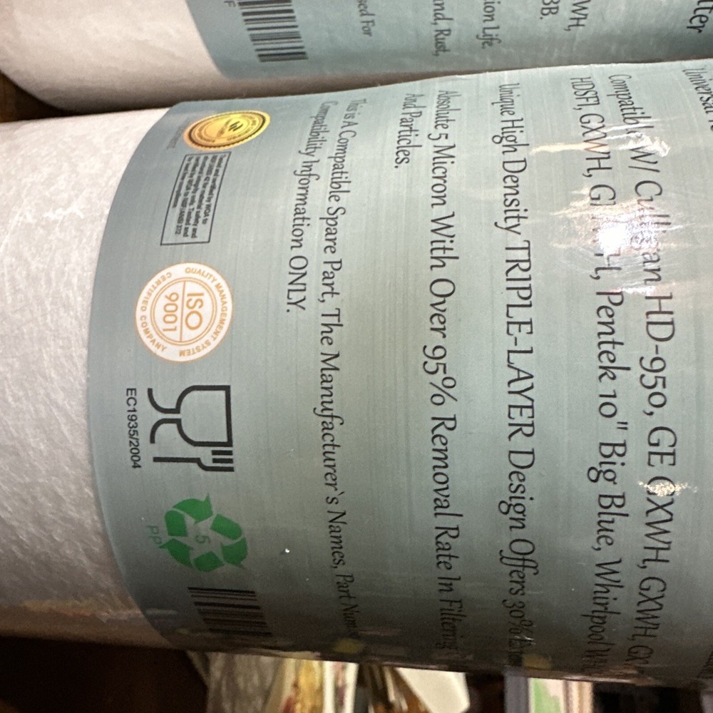 Excelpure Heavy Duty Sediment Replacement Water Filter EP-PP10BBED-05