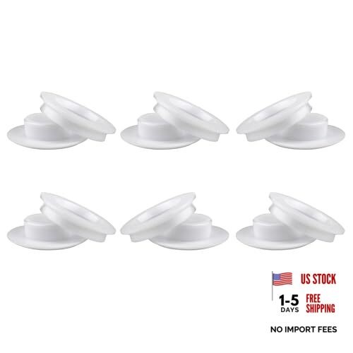 6 Pack Quick Drain Grommet Kit for Solar Heating Covers Water Drainage System