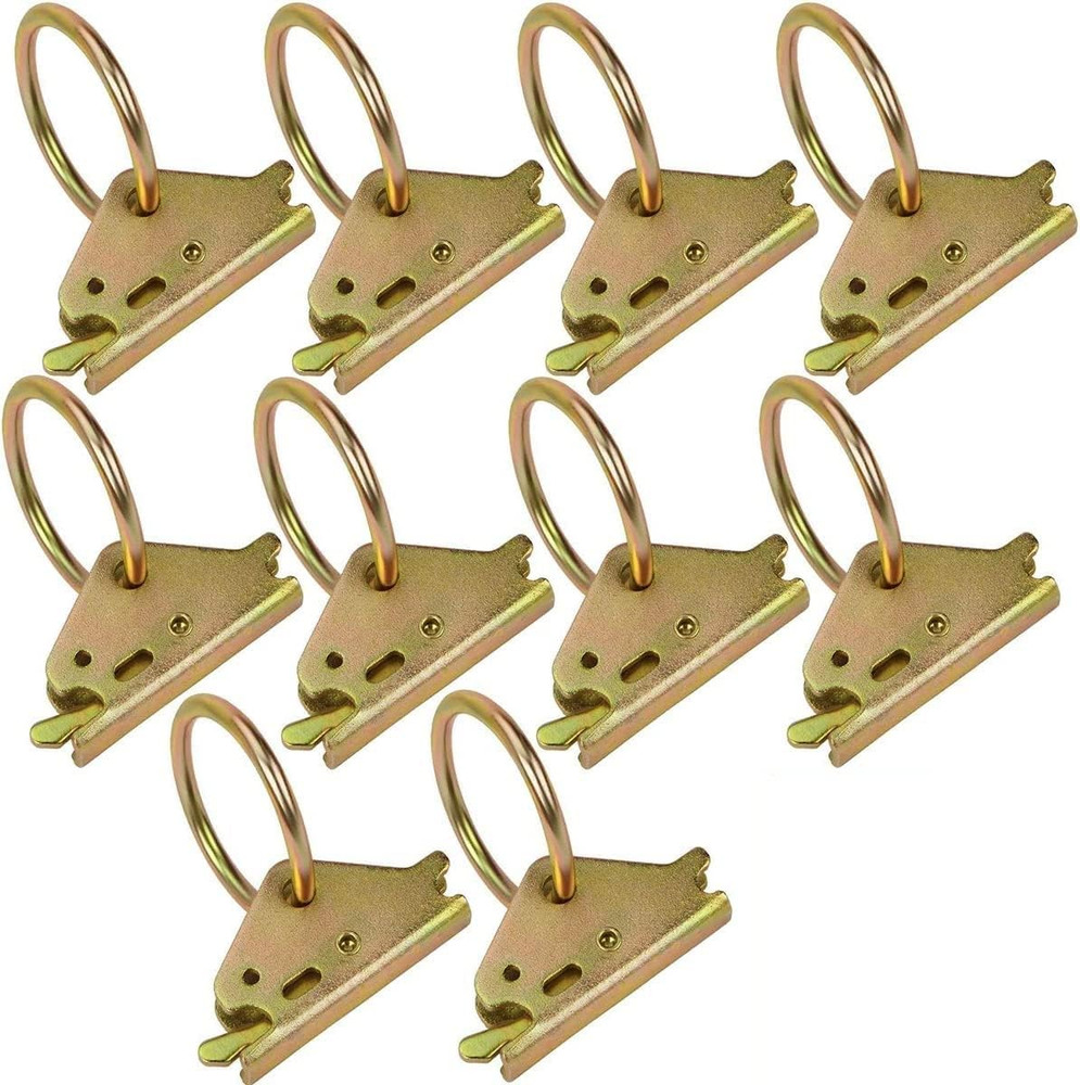 Heavy Duty E Track O Rings Tie down Anchors E-Track Tie-Down Rail System Accesso