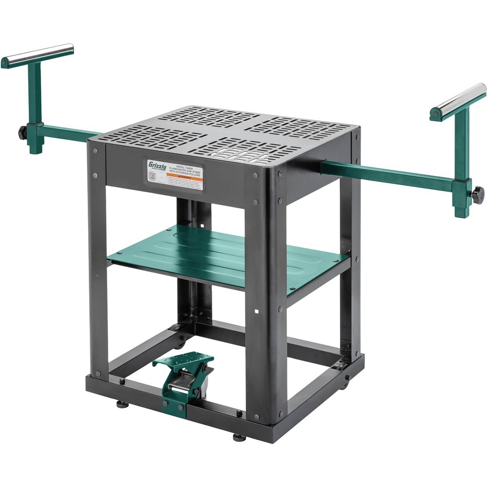T34606 Planer/Miter Saw Stand with Extension Rollers