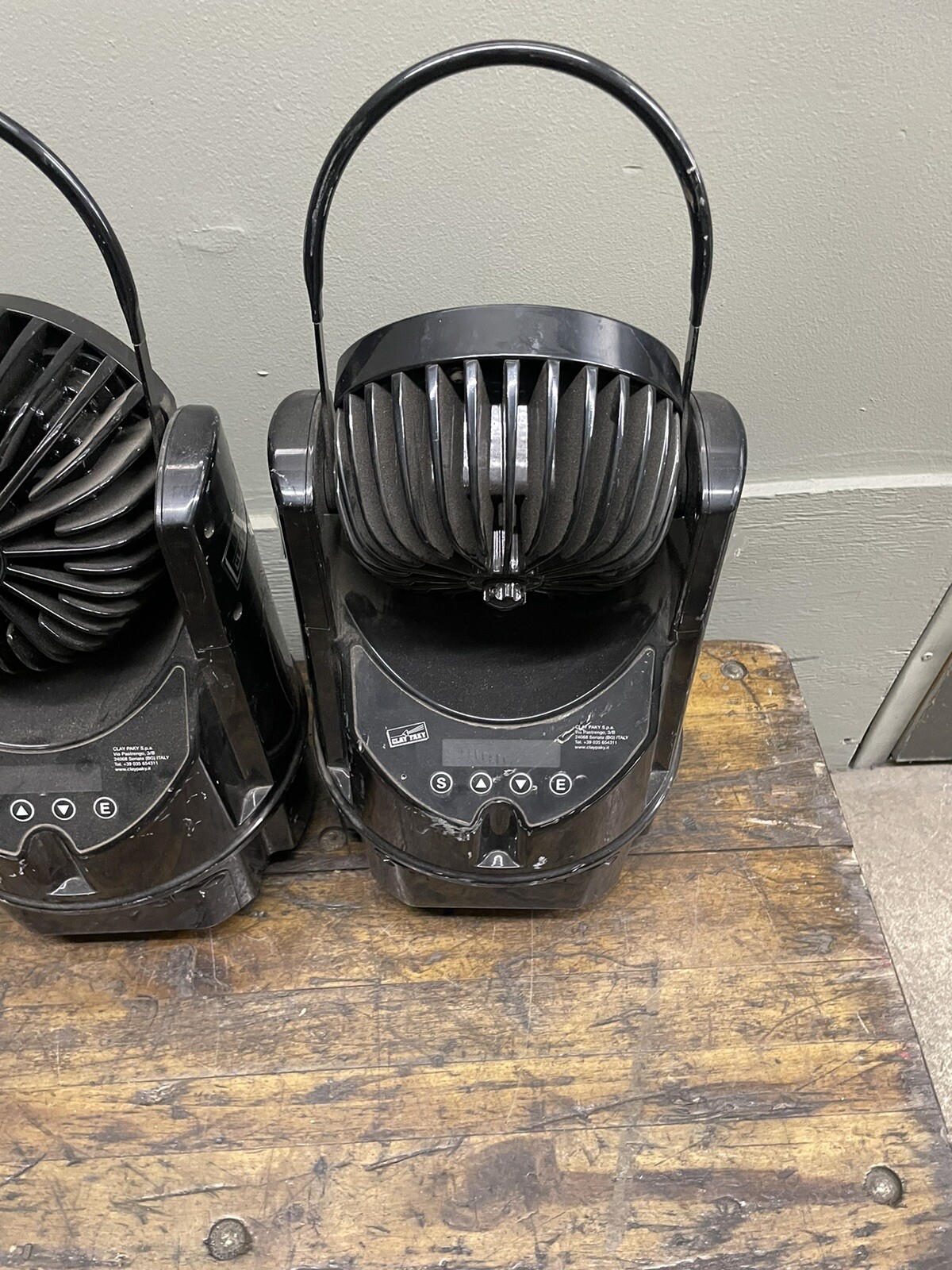 Clay Paky GlowUp TW Uplight Free Shipping Lot Of 3 UNTESTED