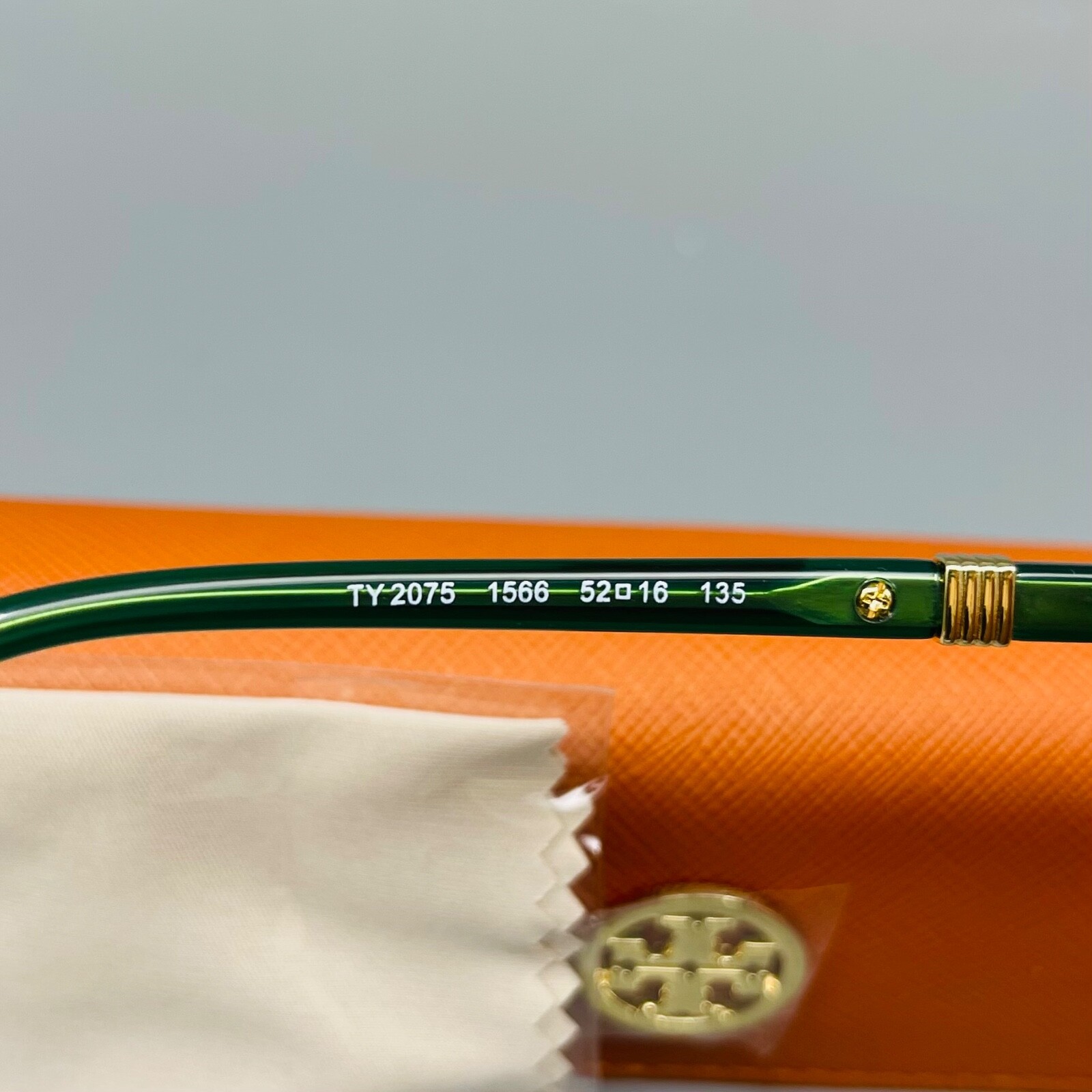 Tory Burch TY 2075 / 1566 Eyeglasses Women- 52-16-135mm - GREEN - 100% Original