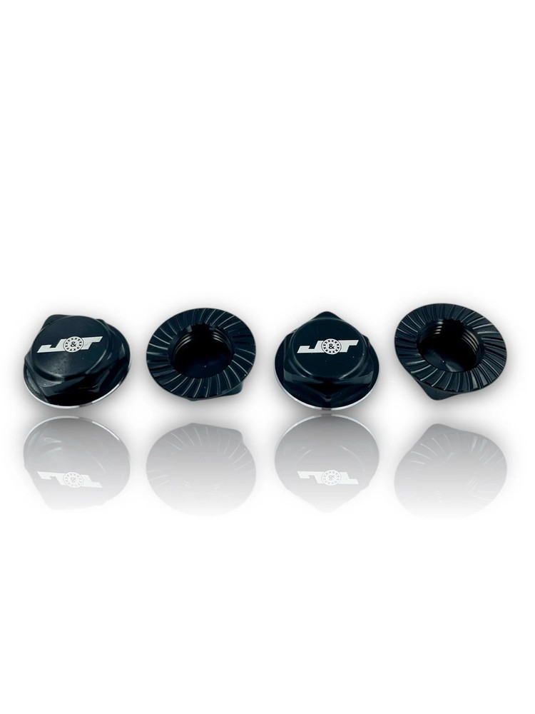J&T Serrated Closed 17mm Wheel Nuts