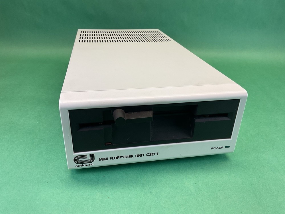 CARDCO MINI FLOPPY DISK DRIVE MODEL CSD-1