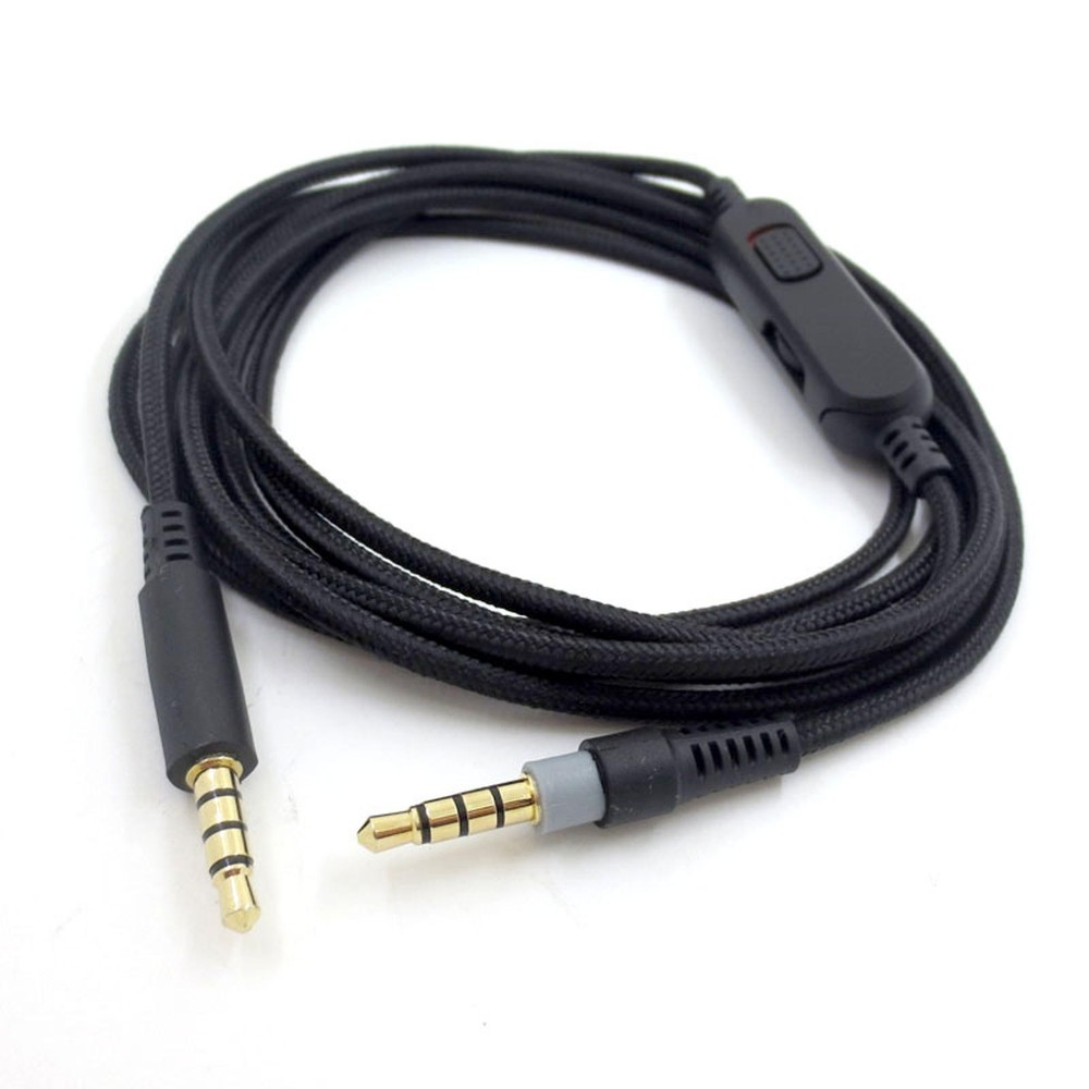 Plastic+Metal Headphone Cable Audio Cord Line for HyperX Cloud Mix Cloud Alpha e