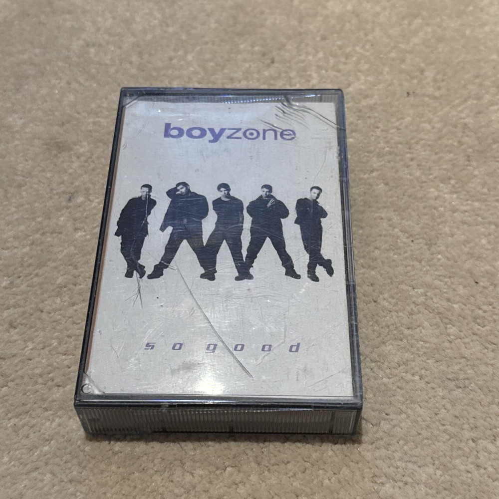 BOYZONE SO GOOD CASSETTE 1995