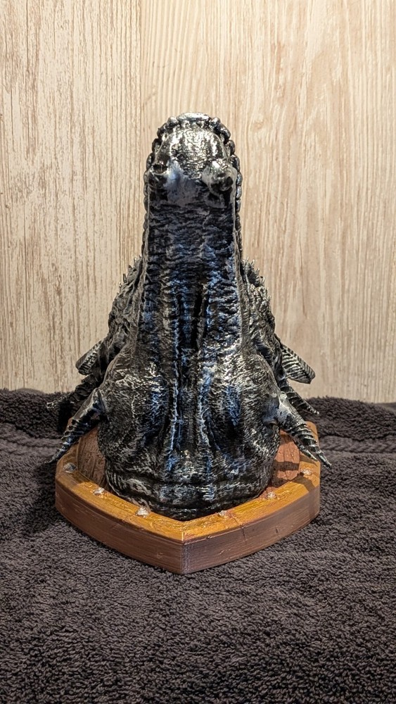 Western Dragon Trophy Wallmount - 3D Printed