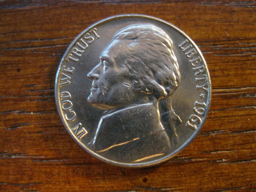 1961 Jefferson Nickel Ch/Gem BU!