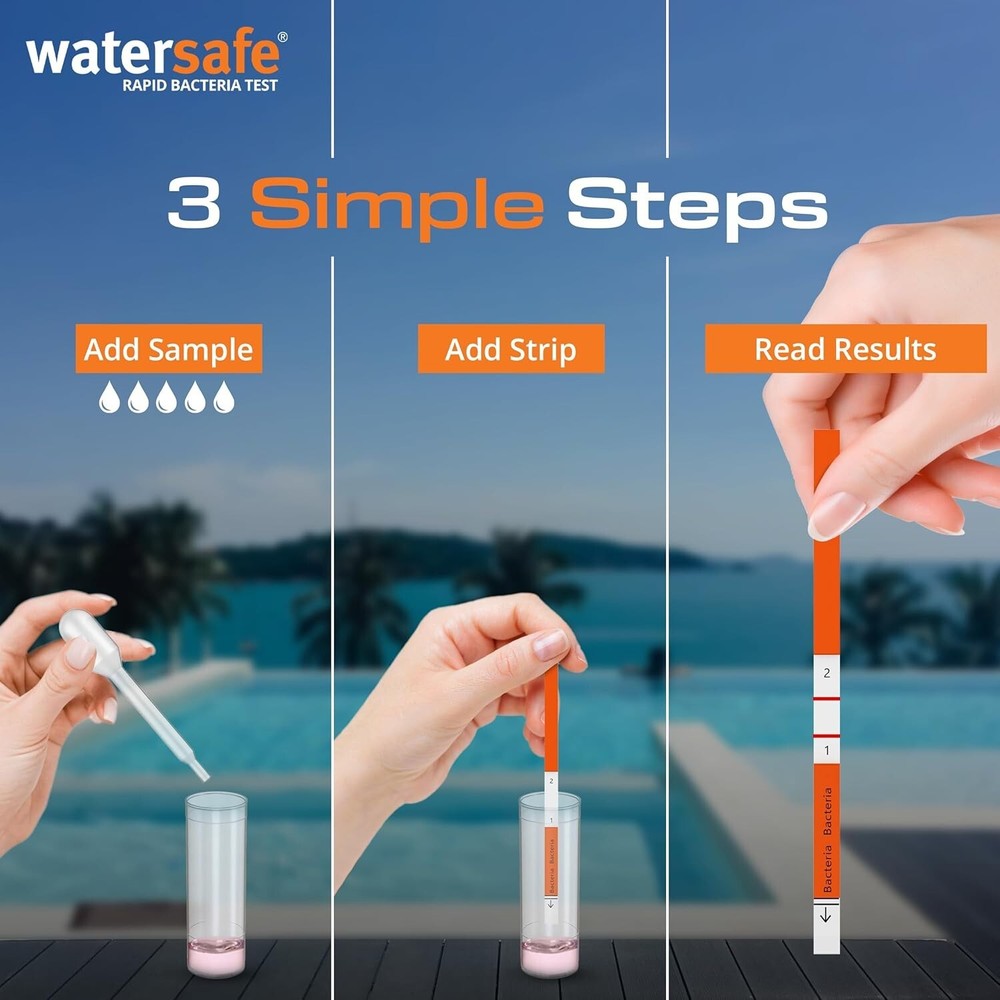 Pool and Spa Rapid Bacteria by , Detects Down to 1 Bacteria/μL, including E....