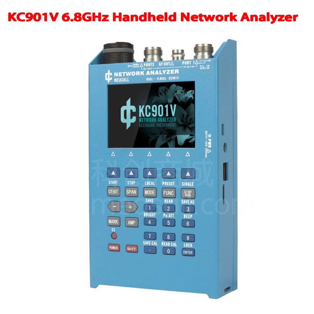 KC901V 6.8GHz Scalar Network Analyzer Field Strength Meter Sweep Frequency