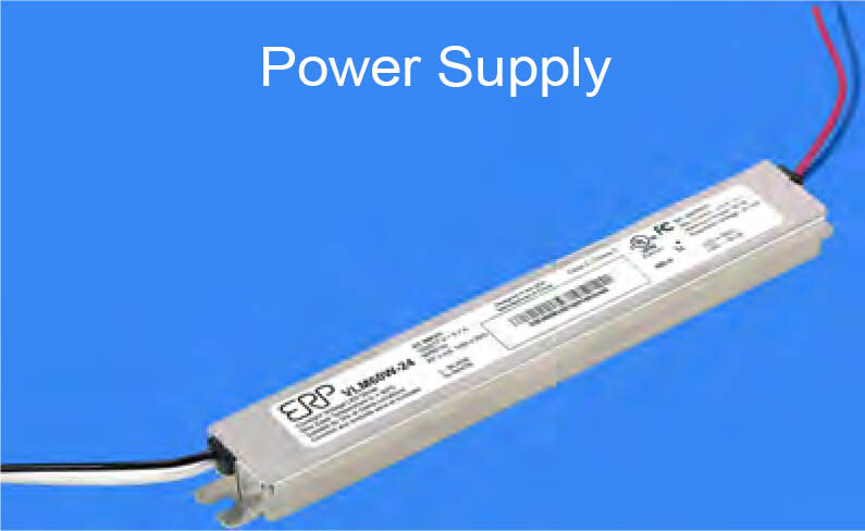 Horizontal Refrigerated Case 4' LED Canopy Lighting Kit