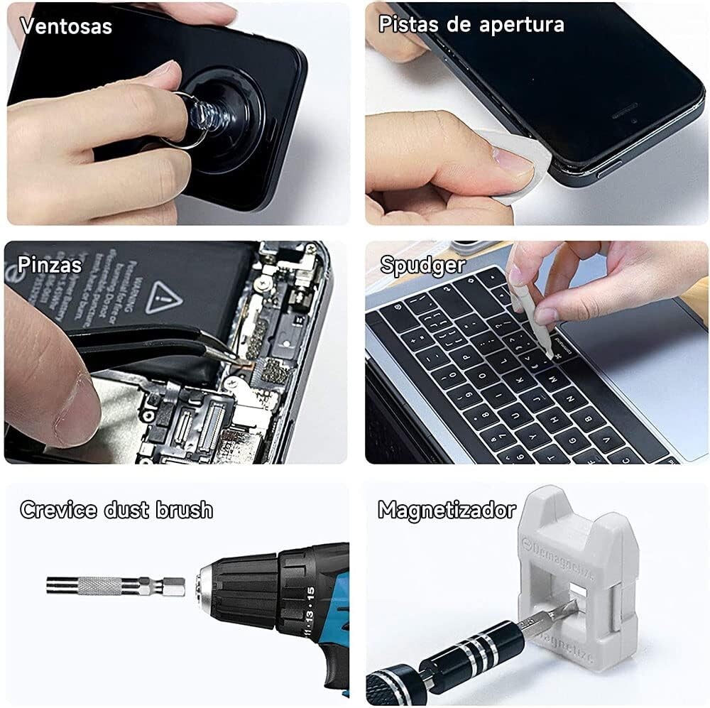 Precision Screwdriver Set 115-in-1 Multi-function Phone Magnetic Repair Tool Kit