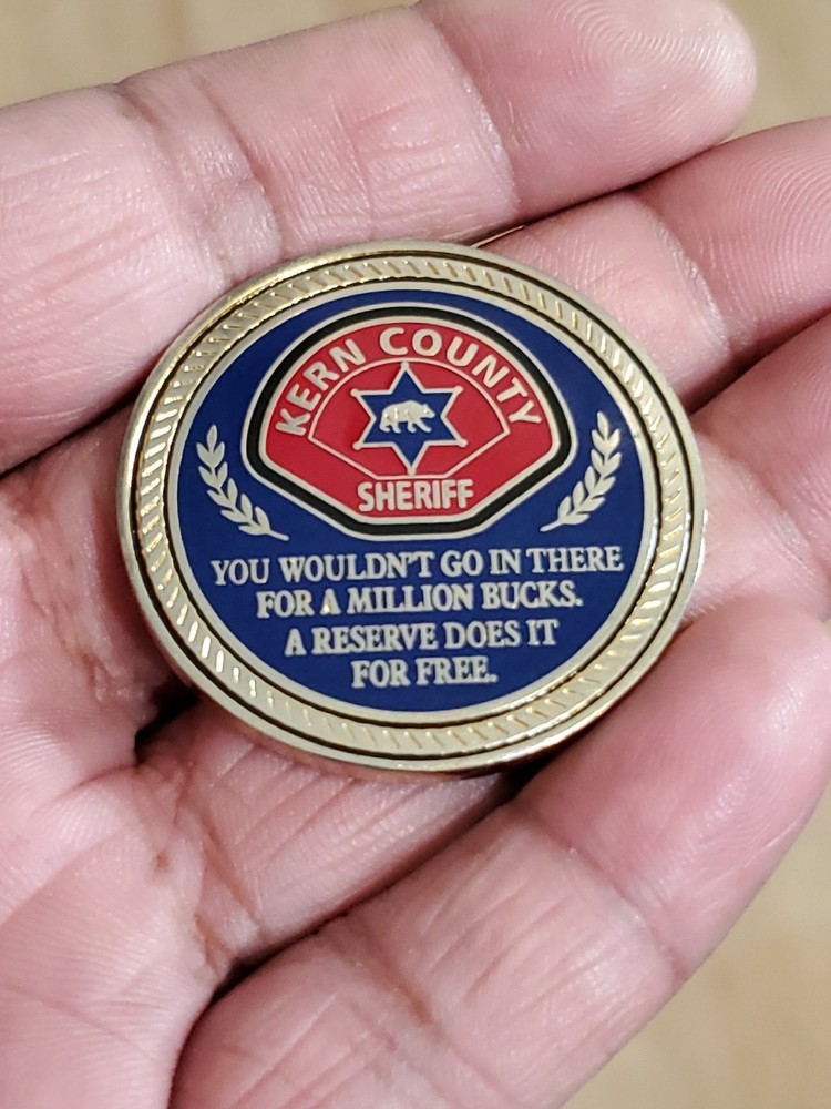 Kern County Sheriff Challenge Coin