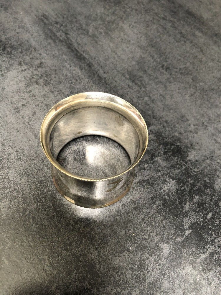 Sterling Silver Napkin Ring Hallmarked 23.7gr