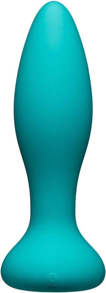 Doc Johnson A Play Thrust 5.75 Experienced Silicone Anal Plug W/remote Teal