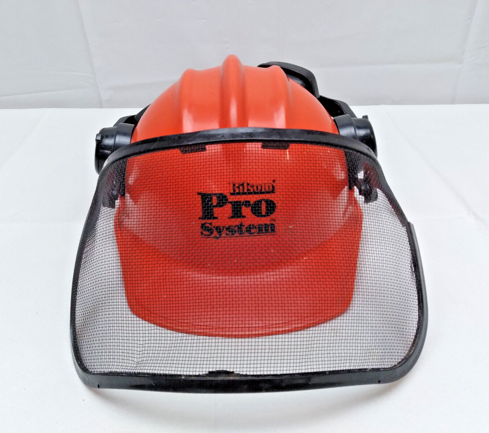 Bilsom Pro System Safety Hard Hat w/ Face Shield & Ear Muffs