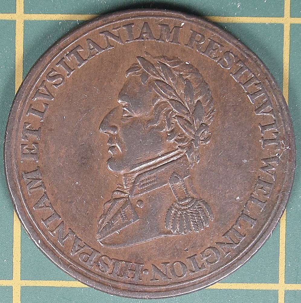 Wellington Halfpenny Token WE-11A1