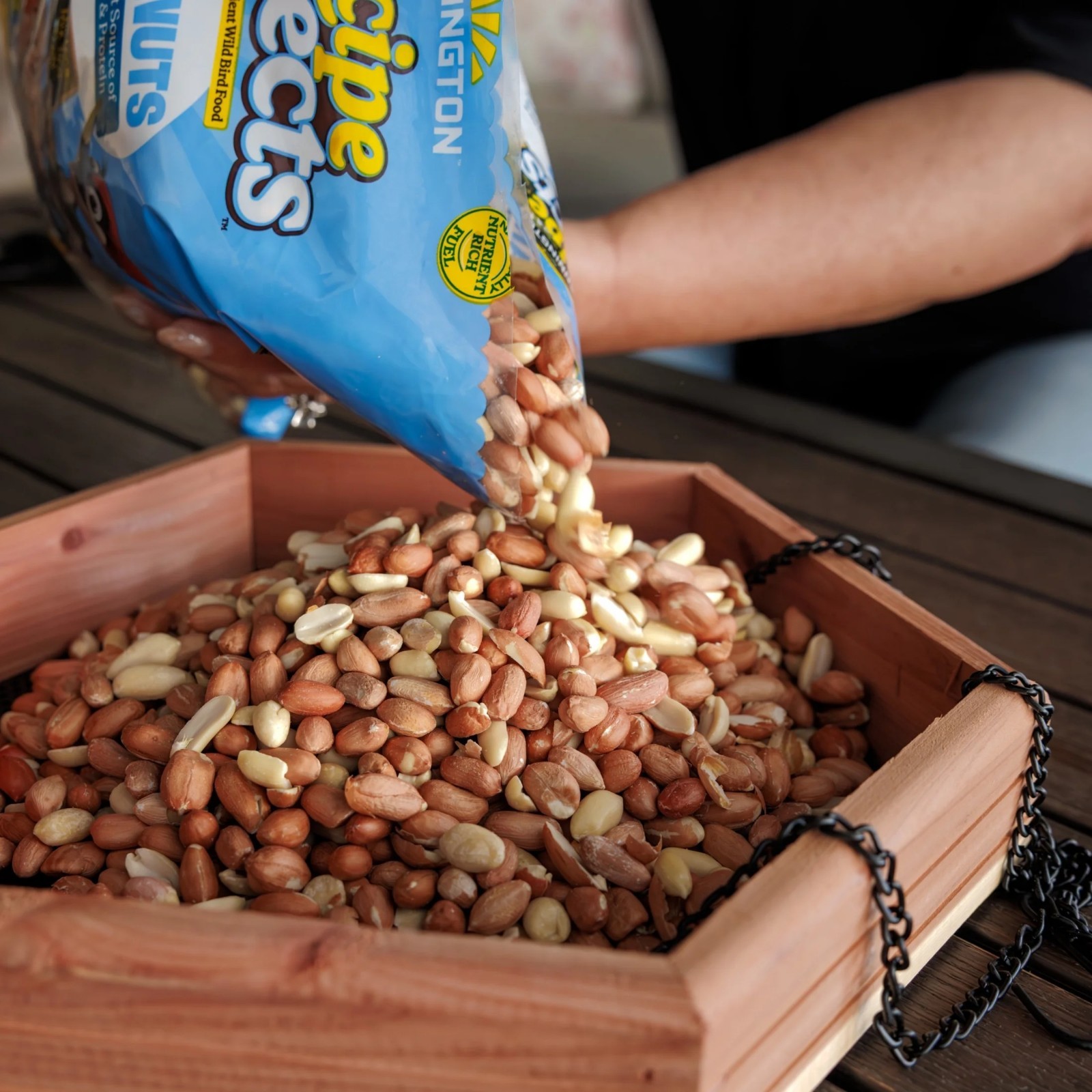 Pennington Shelled Peanuts Wildlife and Wild Bird Food, 5 lb. Bag, 1 Pack, Dry