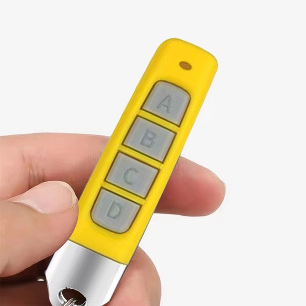Compact 433MHz Remote Control Easy Setup for Garage Doors and E4I56401