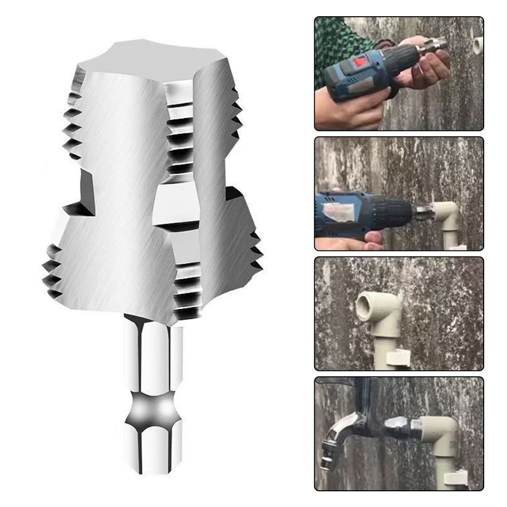 Metal Construction for Long Lasting Performance PVC Pipe Thread Opener
